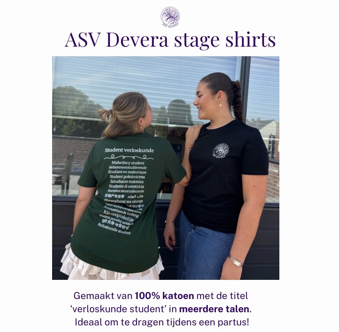 Bestellen stageshirt - Groen